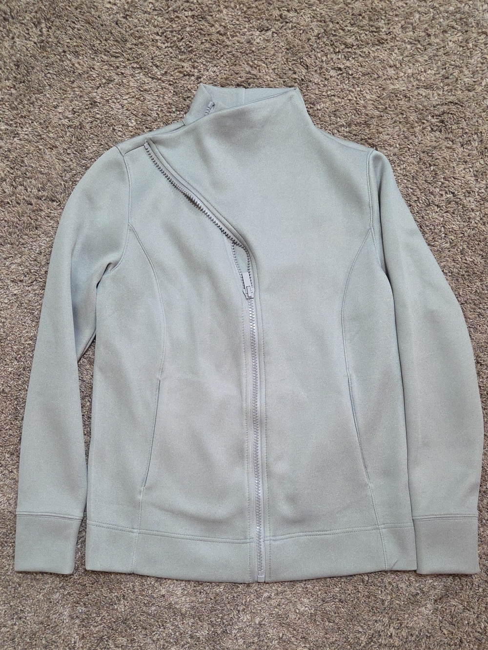 Simply Vera Asymmetric Zip Jacket Women's Size Small